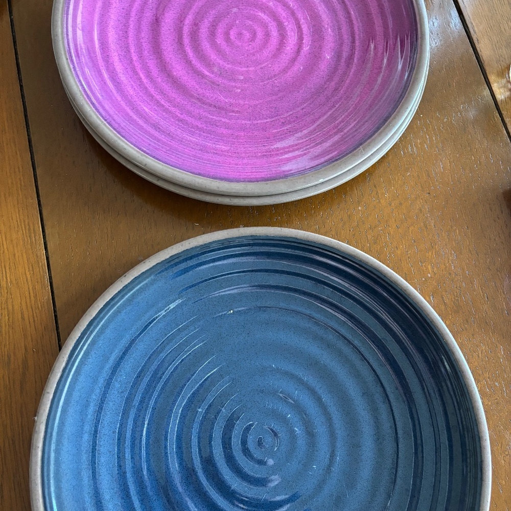 Patio Fun! Crate and Barrel Plates - Melamine